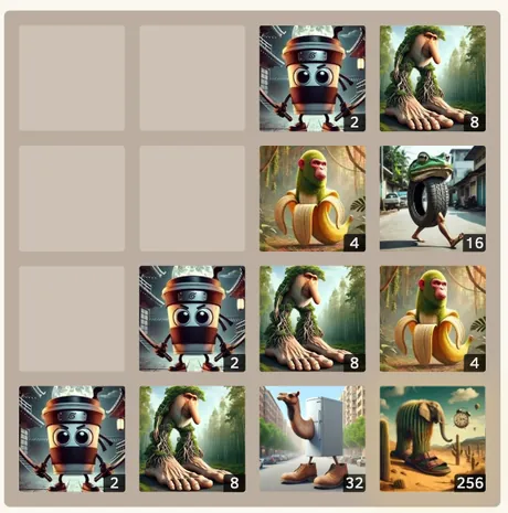 2048 Italian Brainrot Screenshot