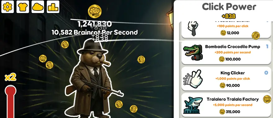 Italian Brainrot Clicker 2 roadmap