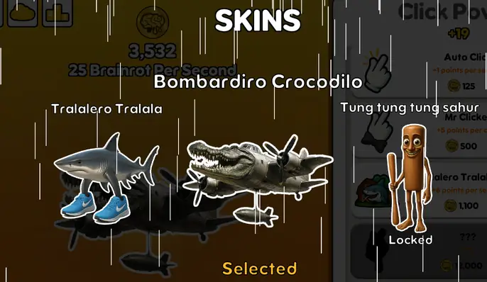 Italian Brainrot Clicker 2 Skins