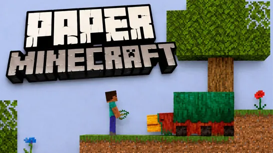 Paper Minecraft