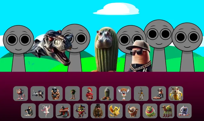 Sprunki Italian Brainrot Screenshot