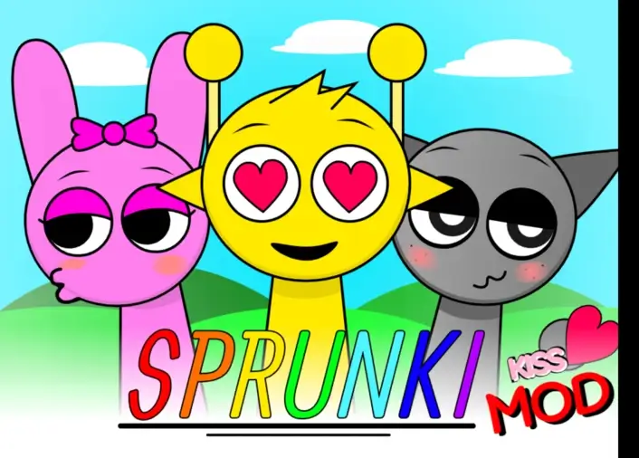 Sprunki Kissing Mod