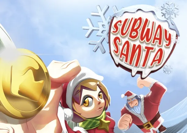 Subway Santa
